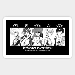 Evangelion 3.0+1.0 Thrice Upon a Time Children Magnet